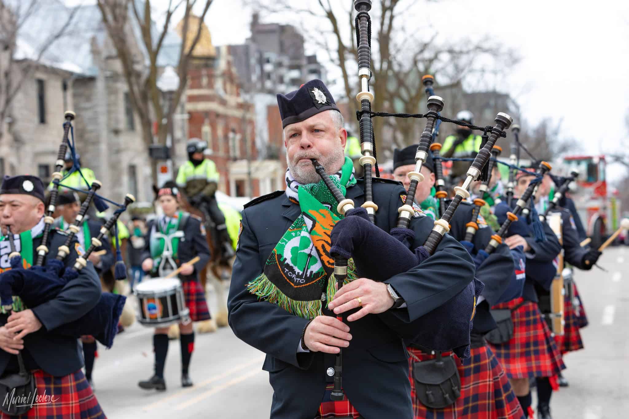 Programmation de la Saint-Patrick à Québec